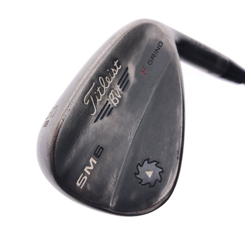 Used Titleist Vokey SM6 Jet Black Gap Wedge / 50.0 Degrees / Wedge Flex