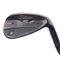 Used Titleist Vokey SM6 Jet Black Gap Wedge / 50.0 Degrees / Wedge Flex