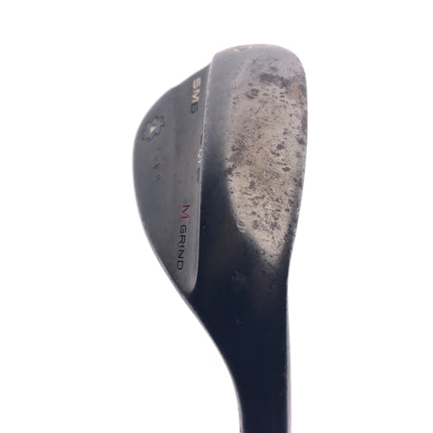 Used Titleist Vokey SM6 Jet Black Lob Wedge / 60.0 Degrees / Wedge Flex