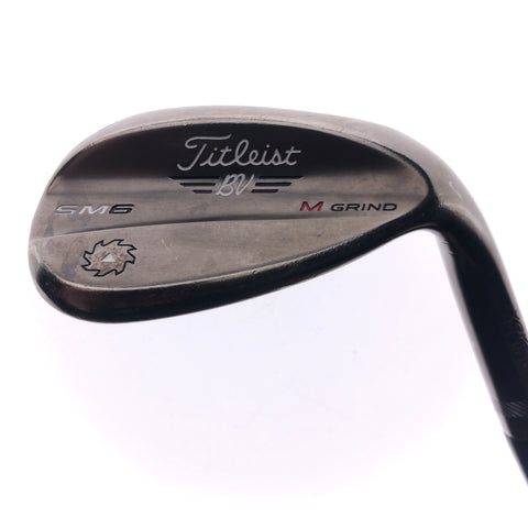 Used Titleist Vokey SM6 Jet Black Lob Wedge / 60.0 Degrees / Wedge Flex