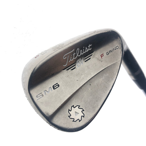 Used Titleist Vokey SM6 Steel Grey Gap Wedge / 50.0 Degrees / Wedge Flex