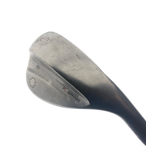 Used Titleist Vokey SM6 Steel Grey Lob Wedge / 58.0 Degrees / Wedge Flex