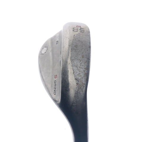Used Titleist Vokey SM6 Steel Grey Lob Wedge / 58.0 Degrees / Wedge Flex