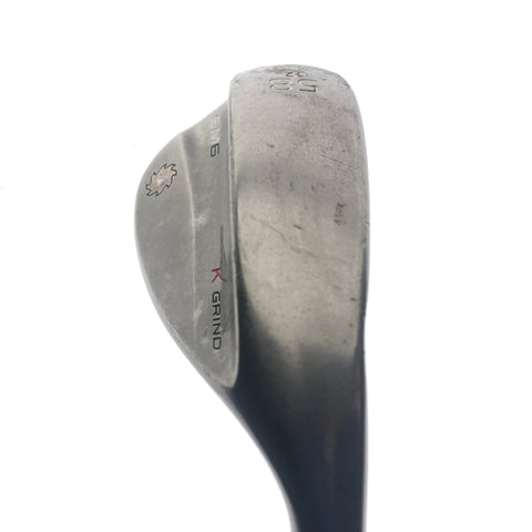 Used Titleist Vokey SM6 Steel Grey Lob Wedge / 58.0 Degrees / Wedge Flex