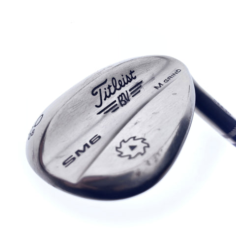Used Titleist Vokey SM6 Steel Grey Lob Wedge / 60.0 Degrees / Wedge Flex