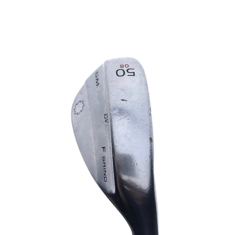 Used Titleist Vokey SM6 Tour Chrome Gap Wedge / 50.0 Degrees / Wedge Flex