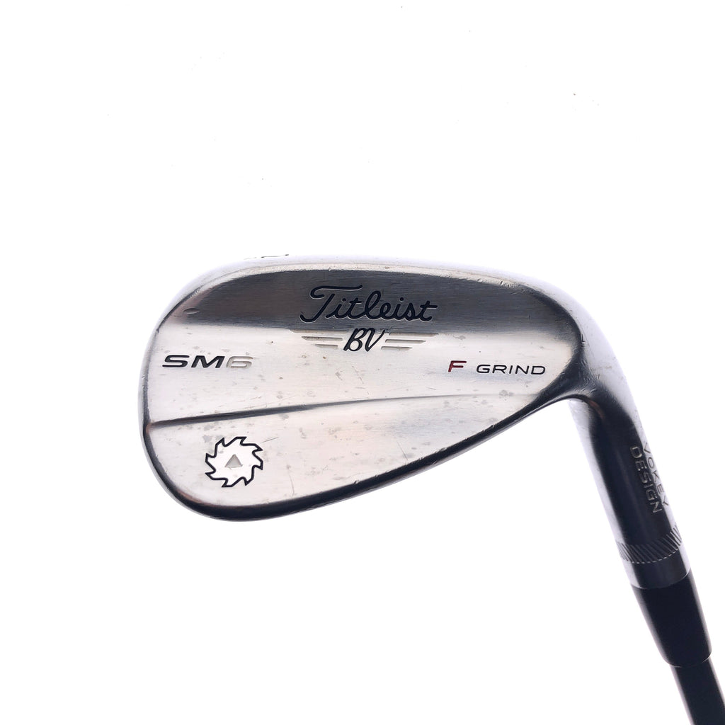 Used Titleist Vokey SM6 Tour Chrome Gap Wedge / 52.0 Degrees / Regular Flex