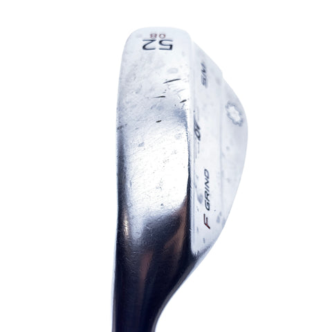 Used Titleist Vokey SM6 Tour Chrome Gap Wedge / 52.0 Degrees / Wedge Flex / L-H
