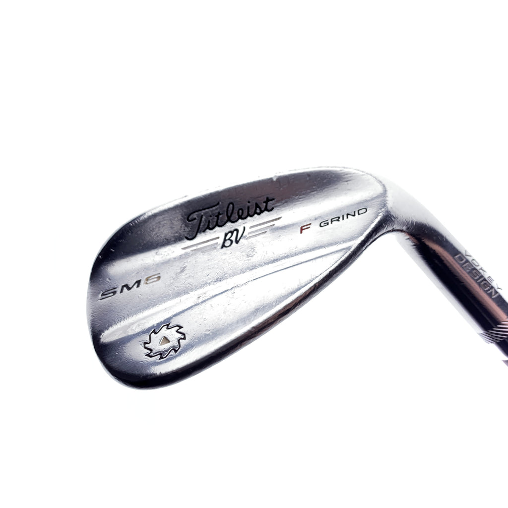 Used Titleist Vokey SM6 Tour Chrome Gap Wedge / 52.0 Degrees / Wedge Flex
