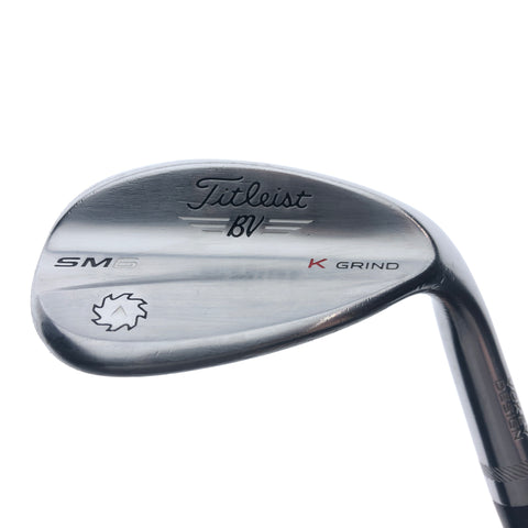 Used Titleist Vokey SM6 Tour Chrome Lob Wedge / 58.0 Degrees / Wedge Flex