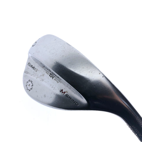 Used Titleist Vokey SM6 Tour Chrome Lob Wedge / 60.0 Degrees / Stiff Flex