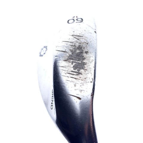 Used Titleist Vokey SM6 Tour Chrome Lob Wedge / 60.0 Degrees / Stiff Flex