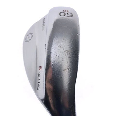 Used Titleist Vokey SM6 Tour Chrome Lob Wedge / 60.0 Degrees / Wedge Flex