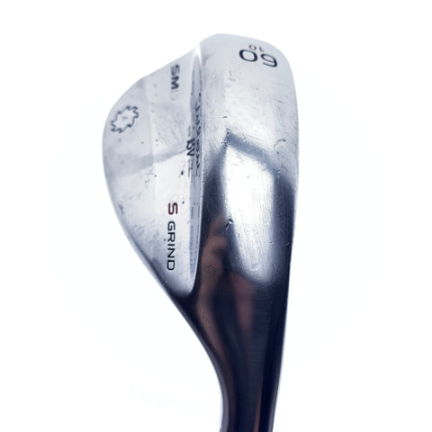 Used Titleist Vokey SM6 Tour Chrome Lob Wedge / 60.0 Degrees / Wedge Flex