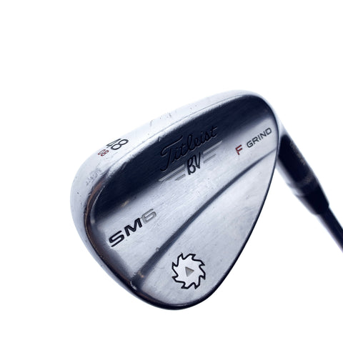 Used Titleist Vokey SM6 Tour Chrome Pitching Wedge / 48.0 Degrees / Wedge Flex