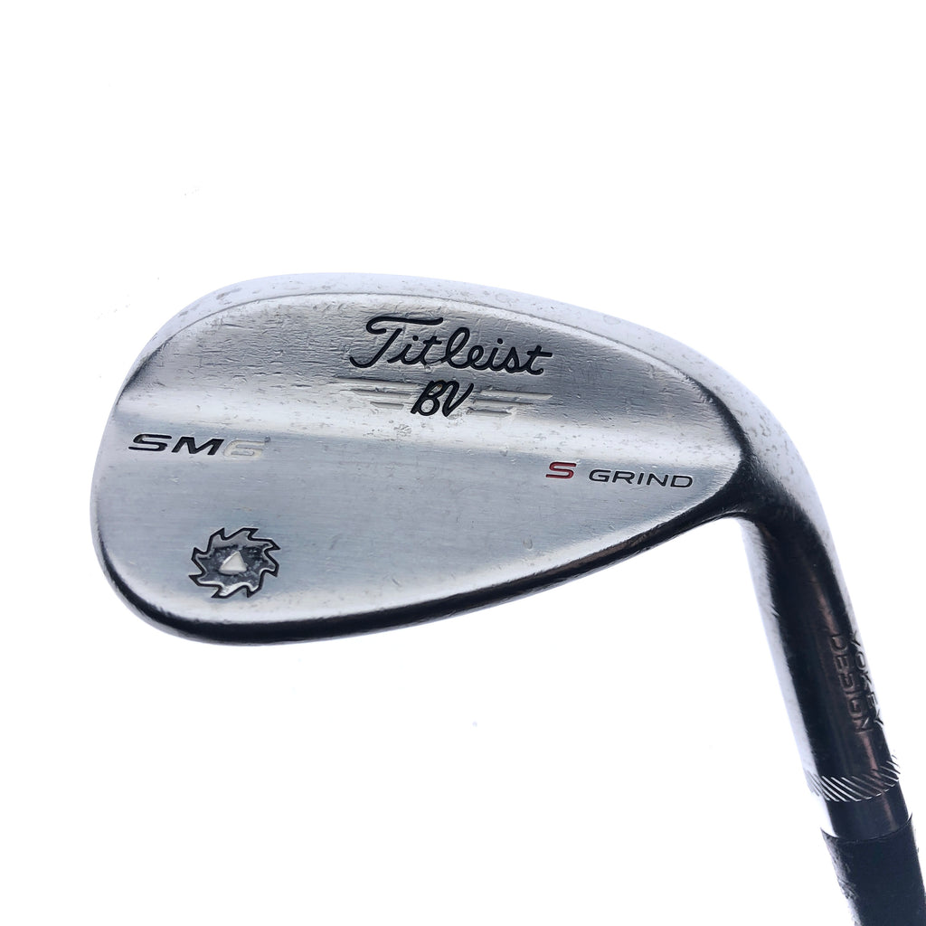 Used Titleist Vokey SM6 Tour Chrome Sand Wedge / 54.0 Degrees / Wedge Flex