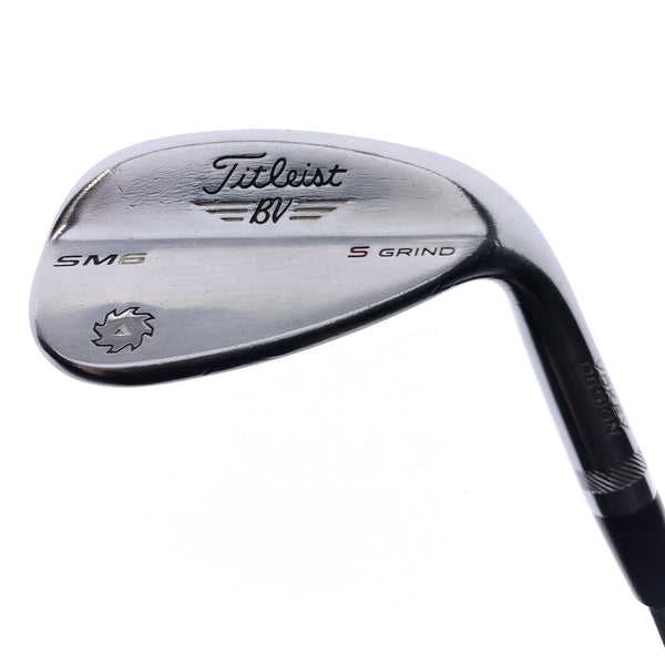 Used Titleist Vokey SM6 Tour Chrome Sand Wedge / 54.0 Degrees / Wedge Flex