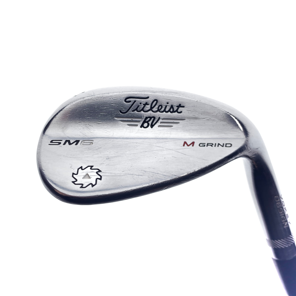 Used Titleist Vokey SM6 Tour Chrome Sand Wedge / 54.0 Degrees / Wedge Flex