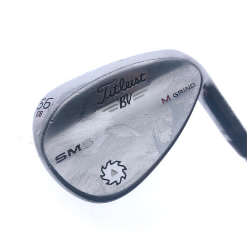 Used Titleist Vokey SM6 Tour Chrome Sand Wedge / 56.0 Degrees / Wedge Flex