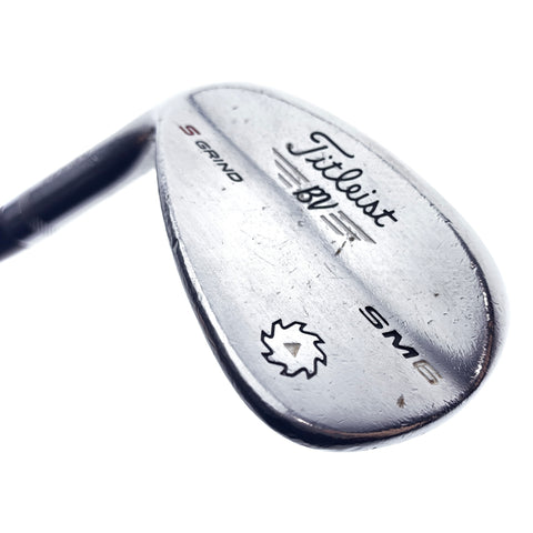 Used Titleist Vokey SM6 Tour Chrome Sand Wedge/54.0 Degrees/Wedge Flex /Left H