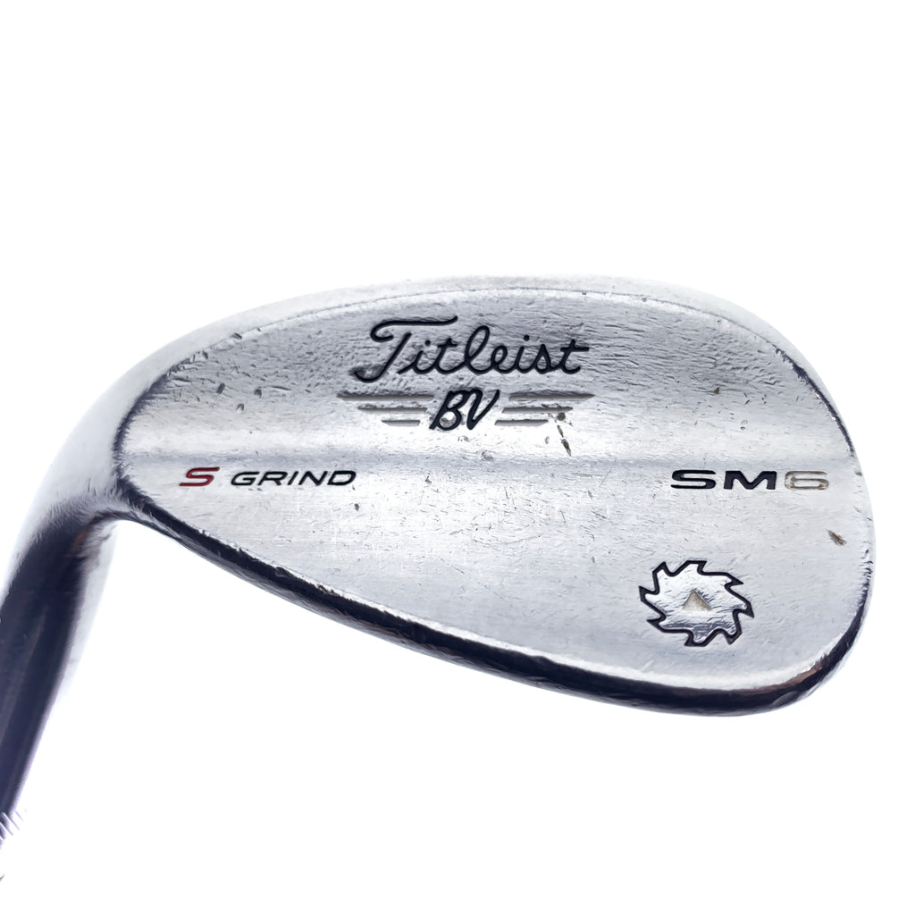 Used Titleist Vokey SM6 Tour Chrome Sand Wedge/54.0 Degrees/Wedge Flex /Left H