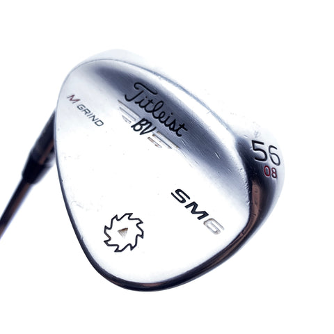 Used Titleist Vokey SM6 Tour Chrome Sand Wedge/56.0 Degrees/Wedge Flex/Left-H