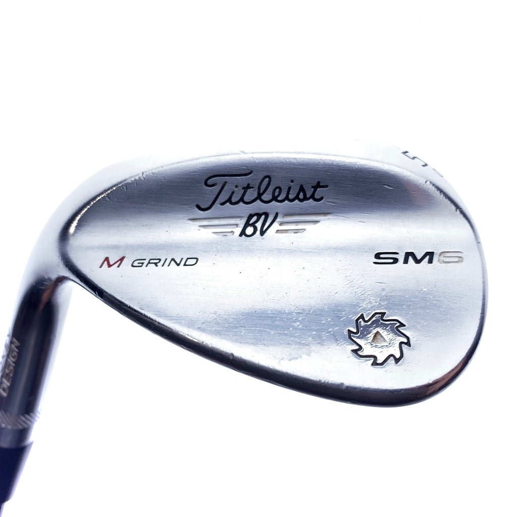 Used Titleist Vokey SM6 Tour Chrome Sand Wedge/56.0 Degrees/Wedge Flex/Left-H