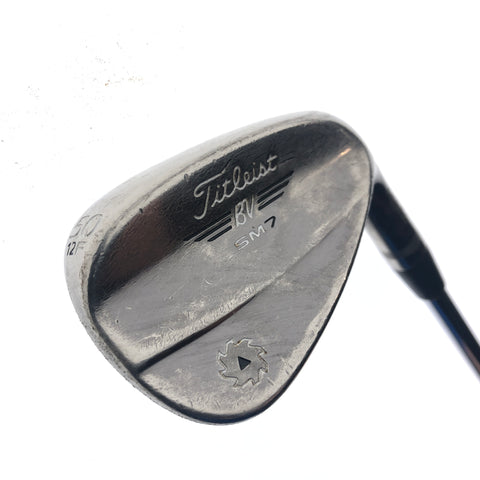 Used Titleist Vokey SM7 Brushed Steel Gap Wedge / 50.0 Degrees / Stiff Flex