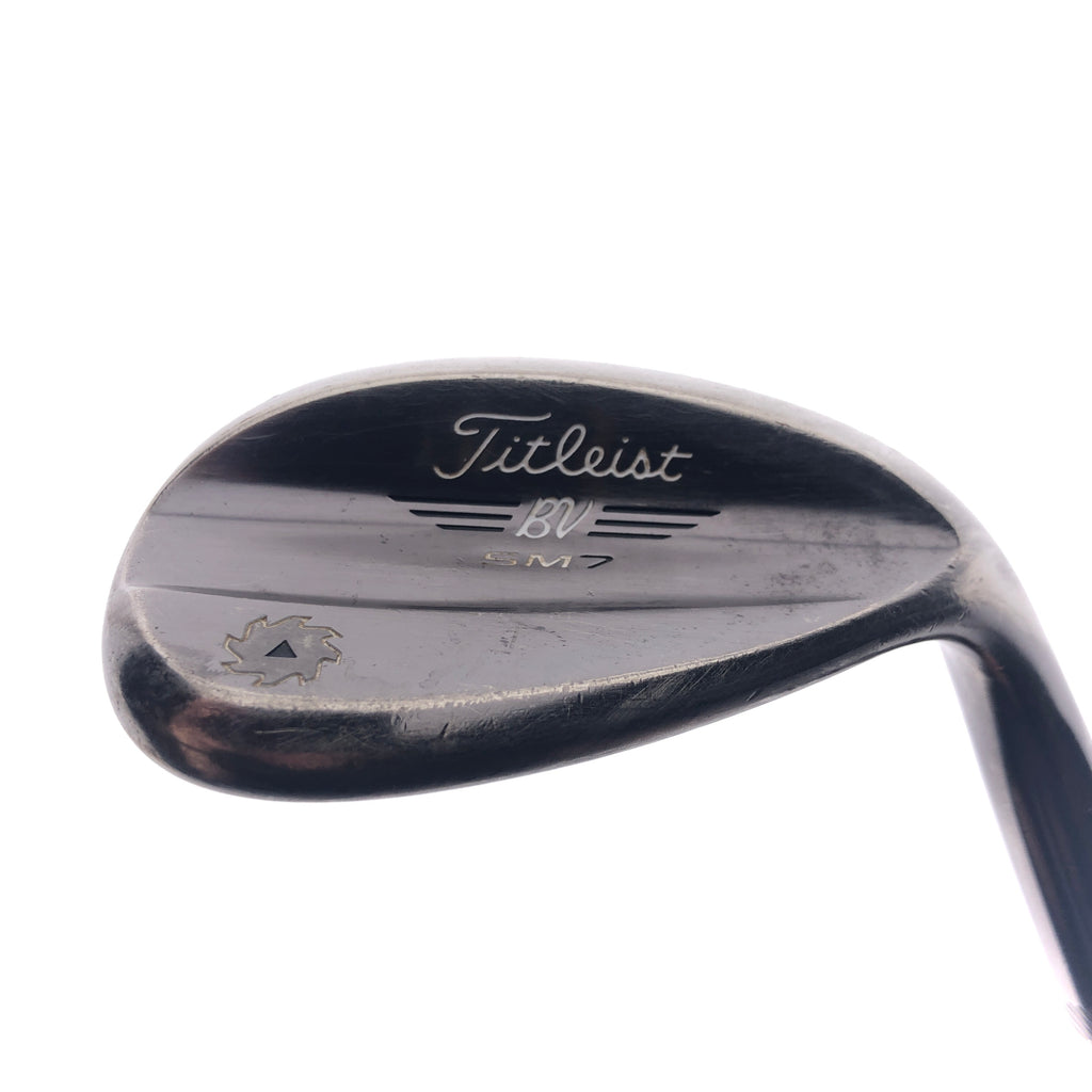 Used Titleist Vokey SM7 Brushed Steel Lob Wedge / 58.0 Degrees / Wedge Flex