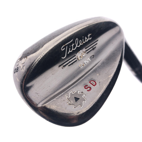Used Titleist Vokey SM7 Brushed Steel Lob Wedge / 60.0 Degrees / Wedge Flex