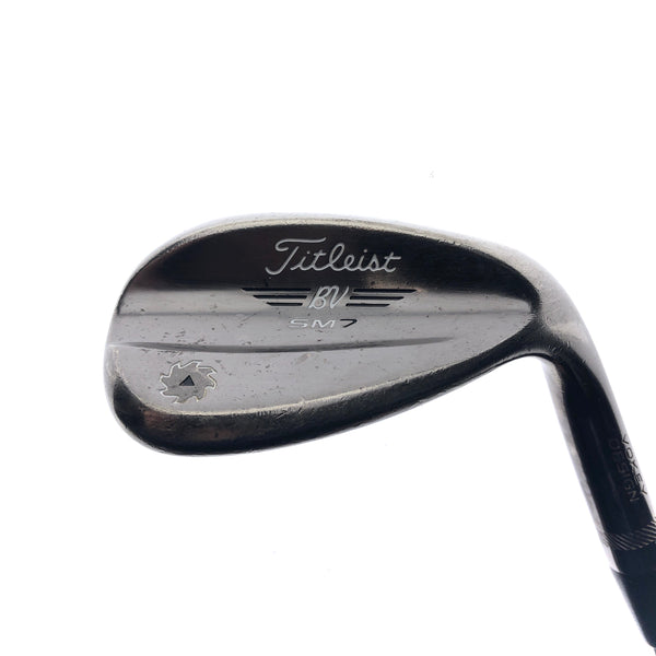 Used Titleist Vokey SM7 Brushed Steel Lob Wedge / 60.0 Degrees / Wedge Flex