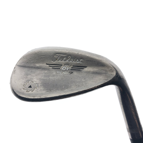 Used Titleist Vokey SM7 Brushed Steel Sand Wedge / 54.0 Degrees / Wedge Flex