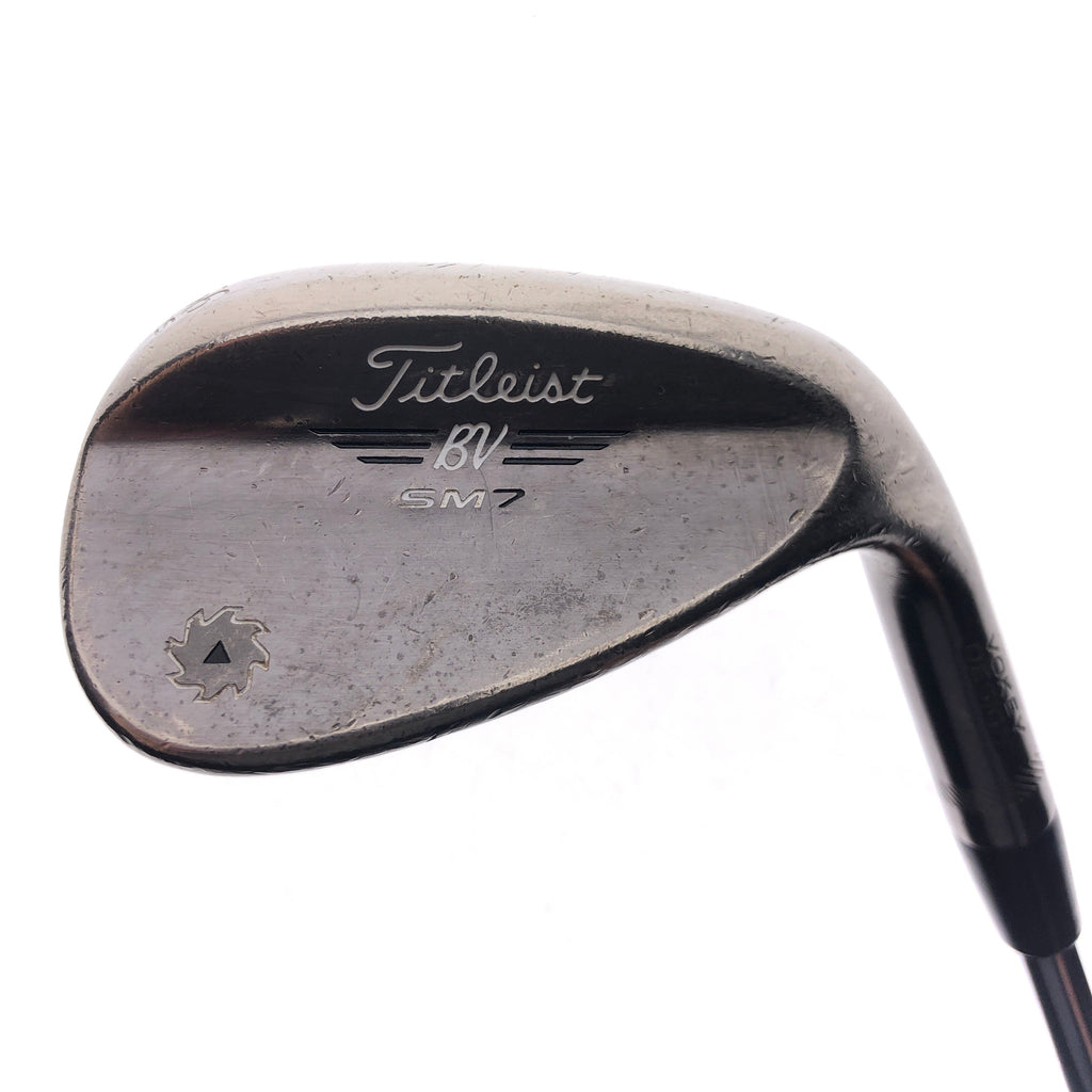 Used Titleist Vokey SM7 Brushed Steel Sand Wedge / 56.0 Degrees / Wedge Flex