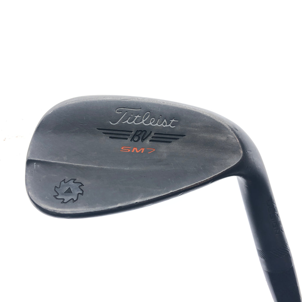 Used Titleist Vokey SM7 Jet Black Gap Wedge / 50.0 Degrees / Wedge Flex