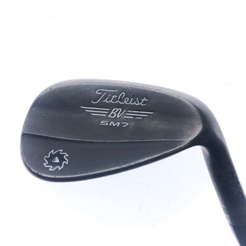 Used Titleist Vokey SM7 Jet Black Gap Wedge / 52.0 Degrees / Wedge Flex