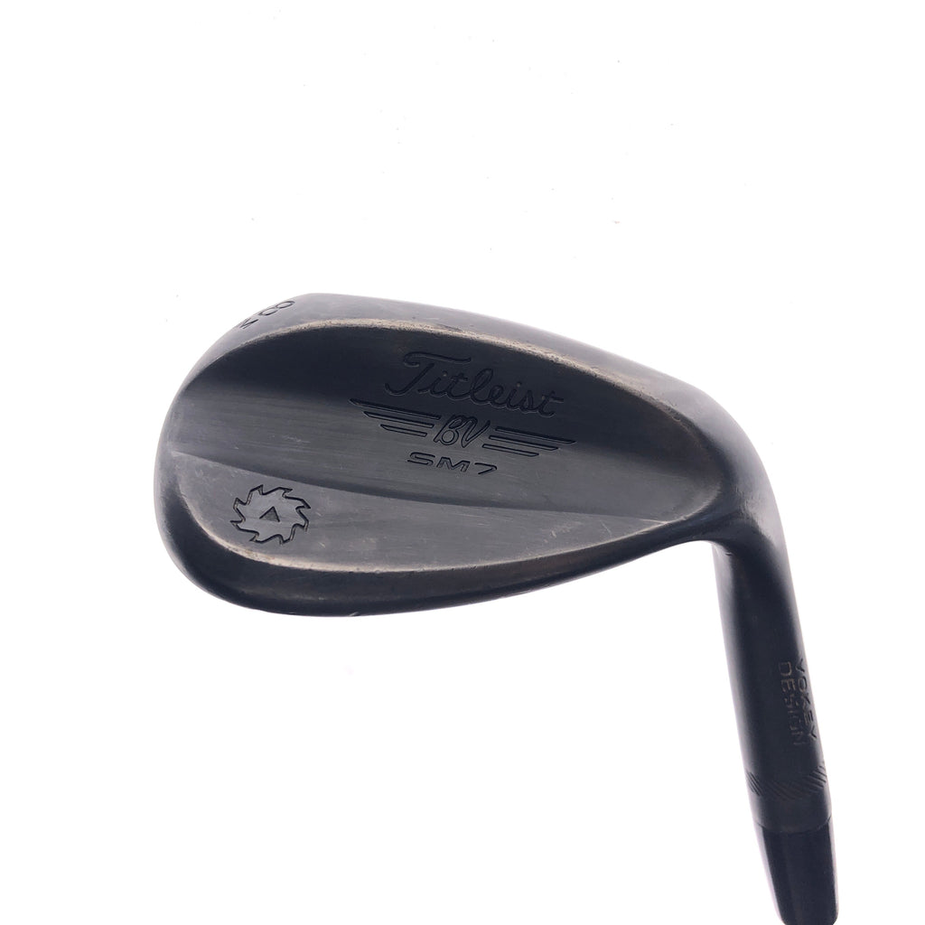 Used Titleist Vokey SM7 Jet Black Lob Wedge / 58.0 Degrees / Wedge Flex