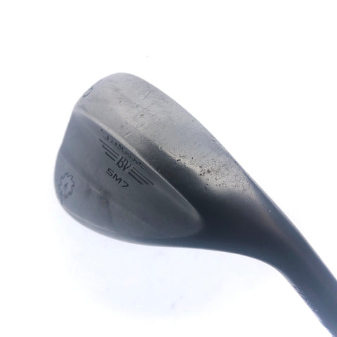 Used Titleist Vokey SM7 Jet Black Lob Wedge / 60.0 Degrees / Wedge Flex