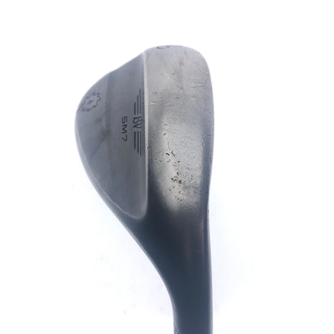 Used Titleist Vokey SM7 Jet Black Lob Wedge / 60.0 Degrees / Wedge Flex