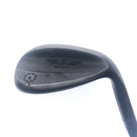 Used Titleist Vokey SM7 Jet Black Lob Wedge / 60.0 Degrees / Wedge Flex