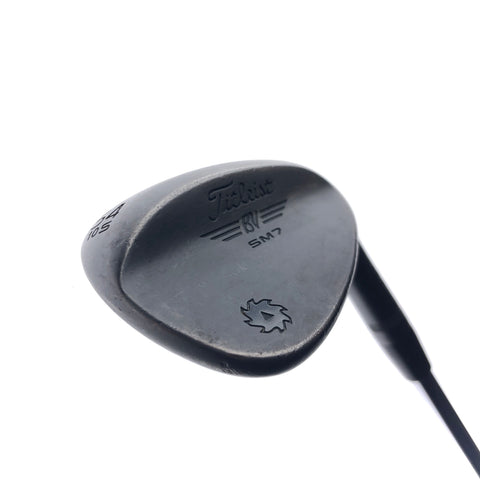Used Titleist Vokey SM7 Jet Black Sand Wedge / 54.0 Degrees / Wedge Flex