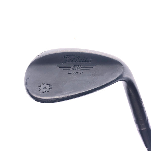 Used Titleist Vokey SM7 Jet Black Sand Wedge / 56.0 Degrees / Stiff Flex
