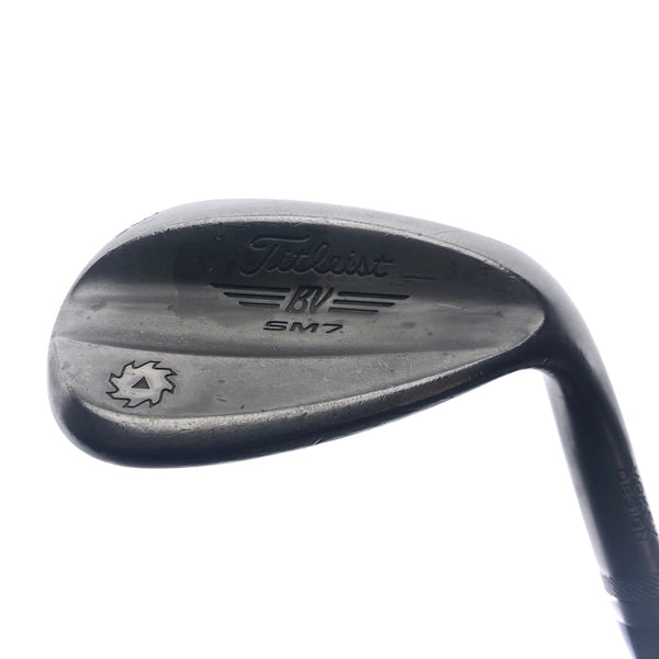 Used Titleist Vokey SM7 Raw Lob Wedge / 58.0 Degrees / X-Stiff Flex