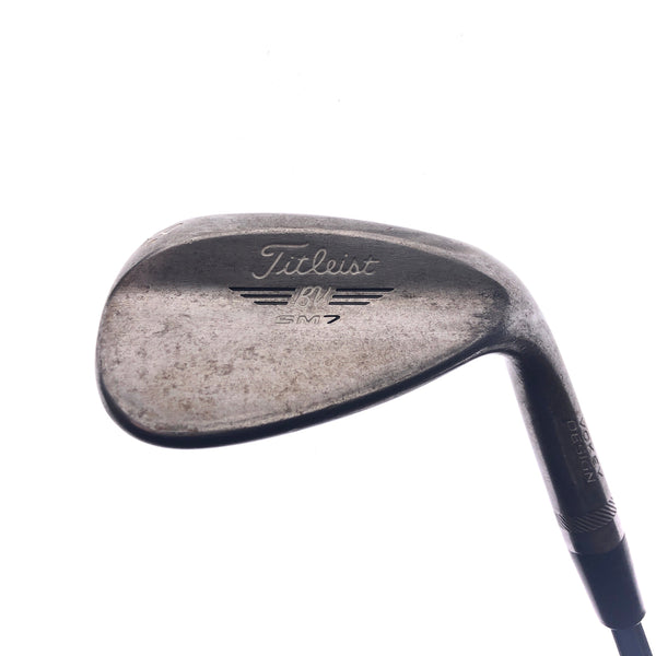 Used Titleist Vokey SM7 Raw Sand Wedge / 54.0 Degrees / Stiff Flex