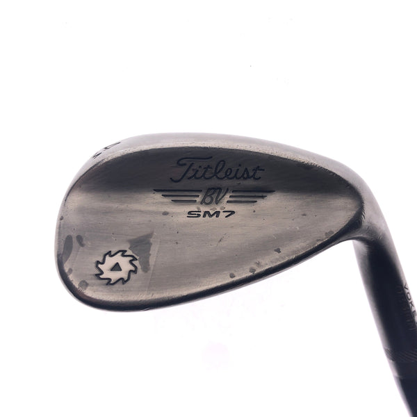 Used Titleist Vokey SM7 Raw Sand Wedge / 54.0 Degrees / X-Stiff Flex