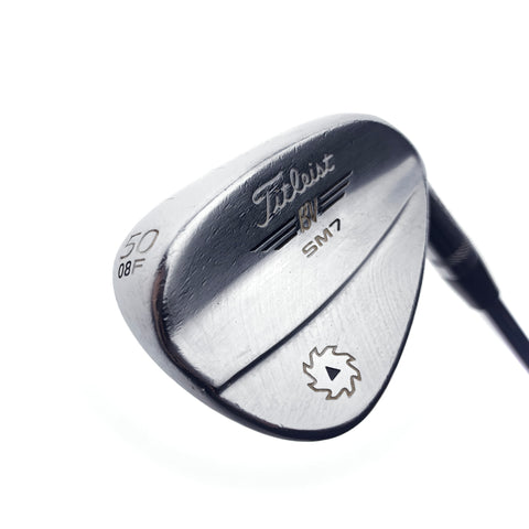 Used Titleist Vokey SM7 Tour Chrome Gap Wedge / 50.0 Degrees / Wedge Flex