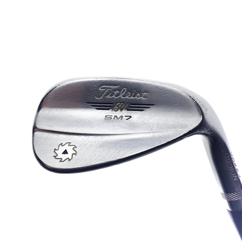 Used Titleist Vokey SM7 Tour Chrome Gap Wedge / 50.0 Degrees / Wedge Flex