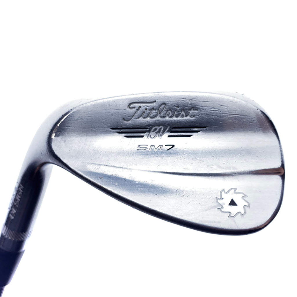 Used Titleist Vokey SM7 Tour Chrome Gap Wedge / 52.0 Degrees / Wedge Flex / L-H