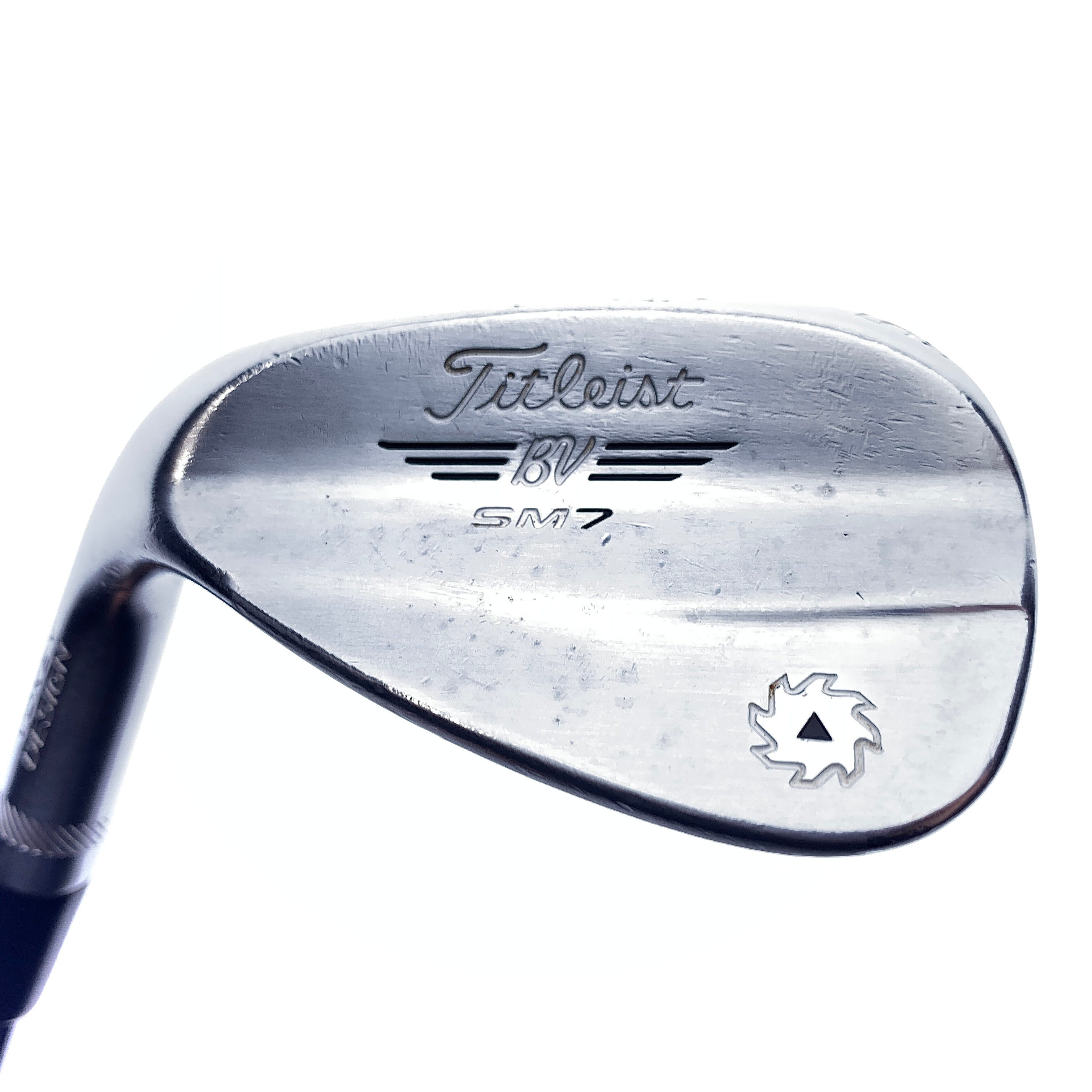 Used Titleist Vokey SM7 Tour Chrome Gap Wedge / 52.0 Degrees / Wedge Flex / L-H