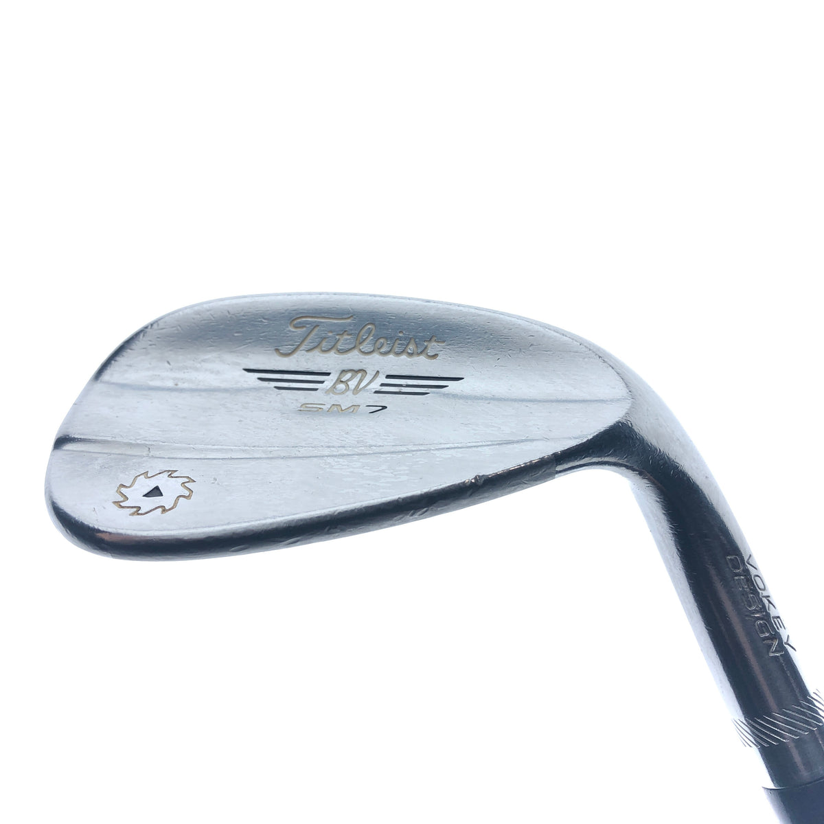 Used Titleist Vokey SM7 Tour Chrome Gap Wedge / 52.0 Degrees / Wedge Flex