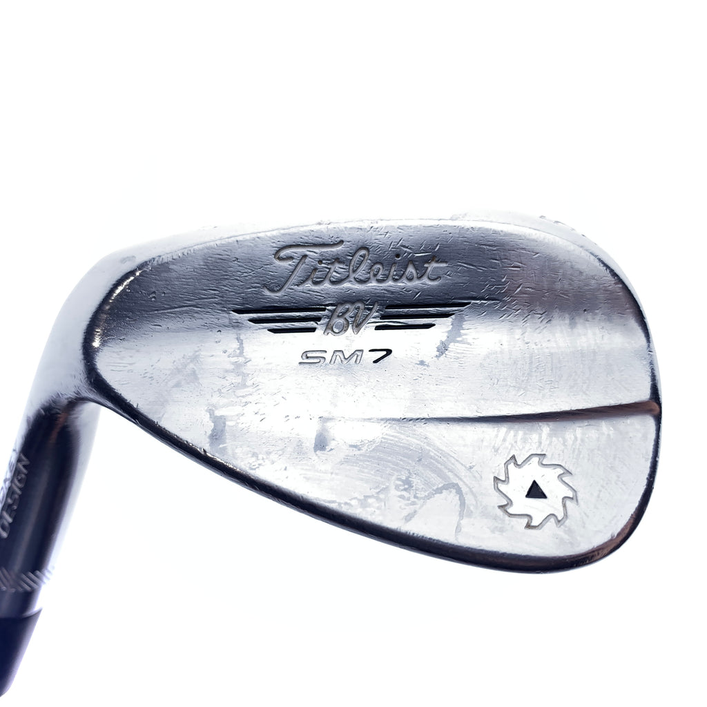 Used Titleist Vokey SM7 Tour Chrome Gap Wedge/52 Degrees/Wedge Flex/Left-Handed